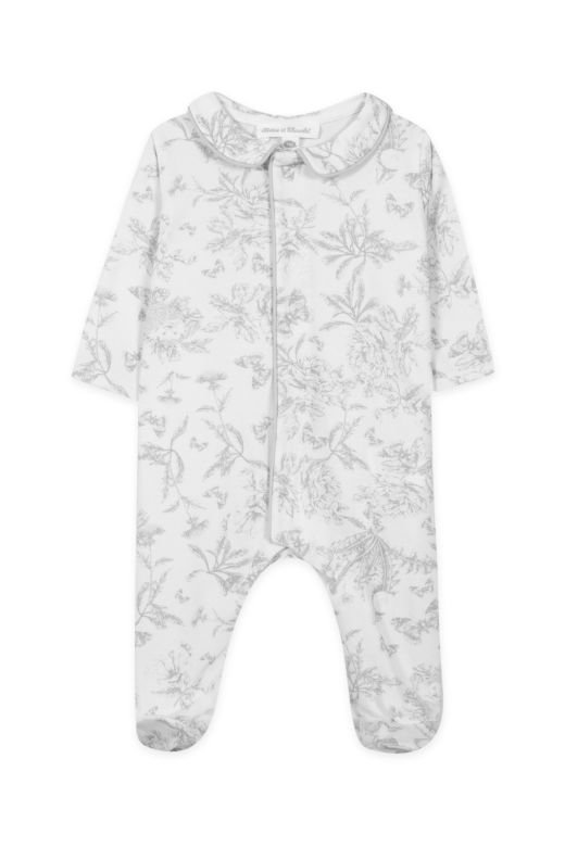 Bebek Tulum Toile de Jouy Gris