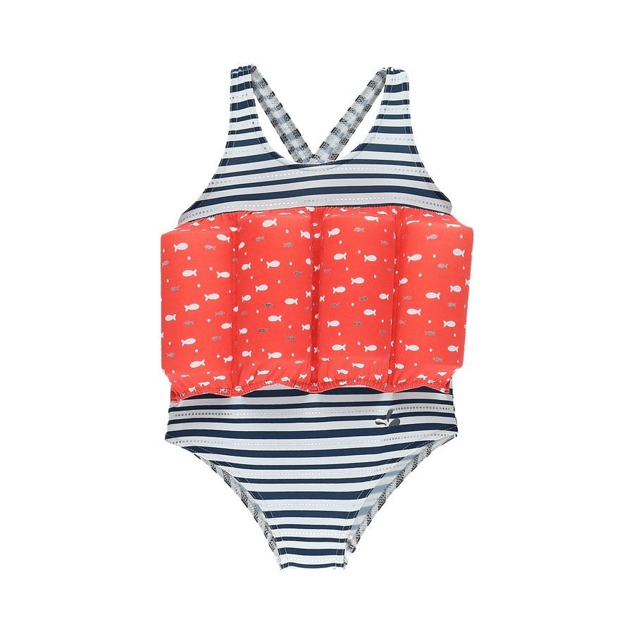 Kız Çocuk Yüzme Öğreten Mayo