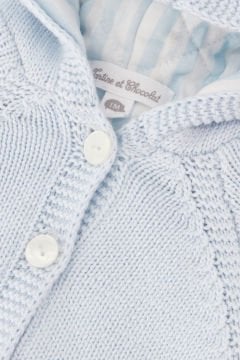 Erkek Bebek Triko Mont