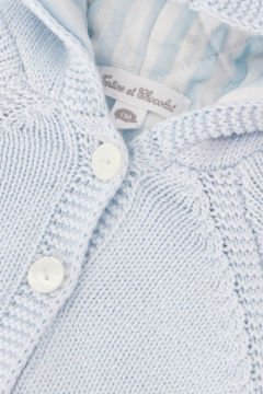 Erkek Bebek Triko Mont