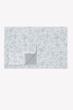 Bebek Yorgan Kılıfı + Yastık Kılıfı Toile de Jouy Gris