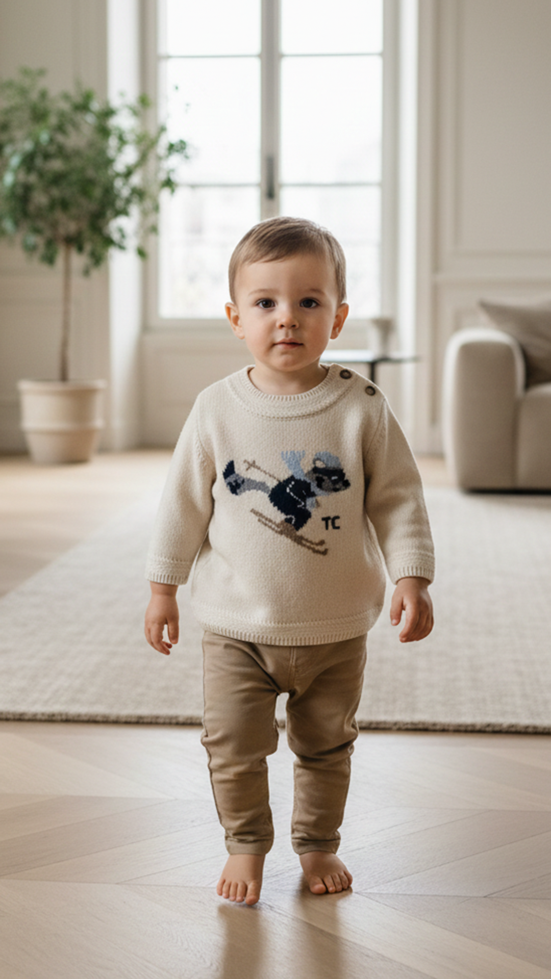 Erkek Çocuk Yün Kazak