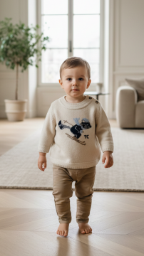 Erkek Çocuk Yün Kazak