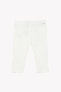 Kız Bebek Jersey Tayt Ekru