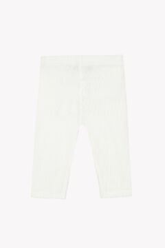 Kız Bebek Jersey Tayt Ekru