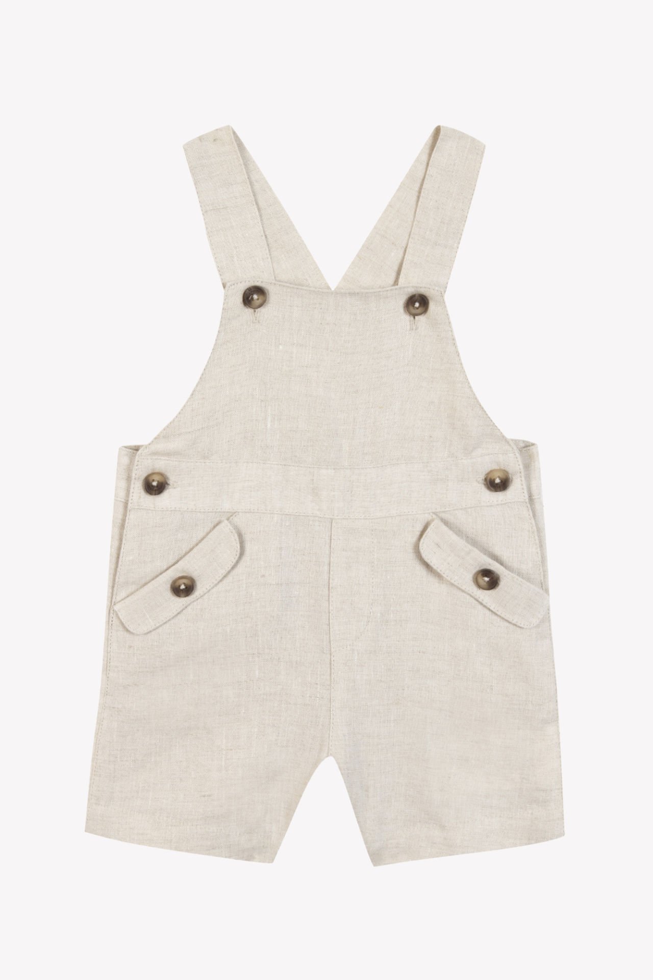 Erkek Bebek Ceremonie Keten Salopet