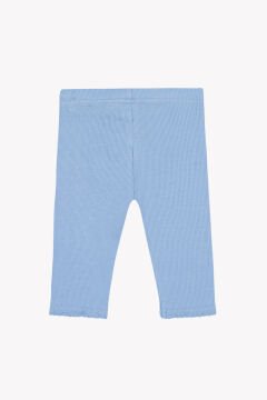 Kız Bebek Jersey Tayt Mavi