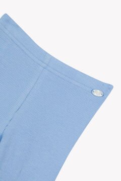 Kız Bebek Jersey Tayt Mavi
