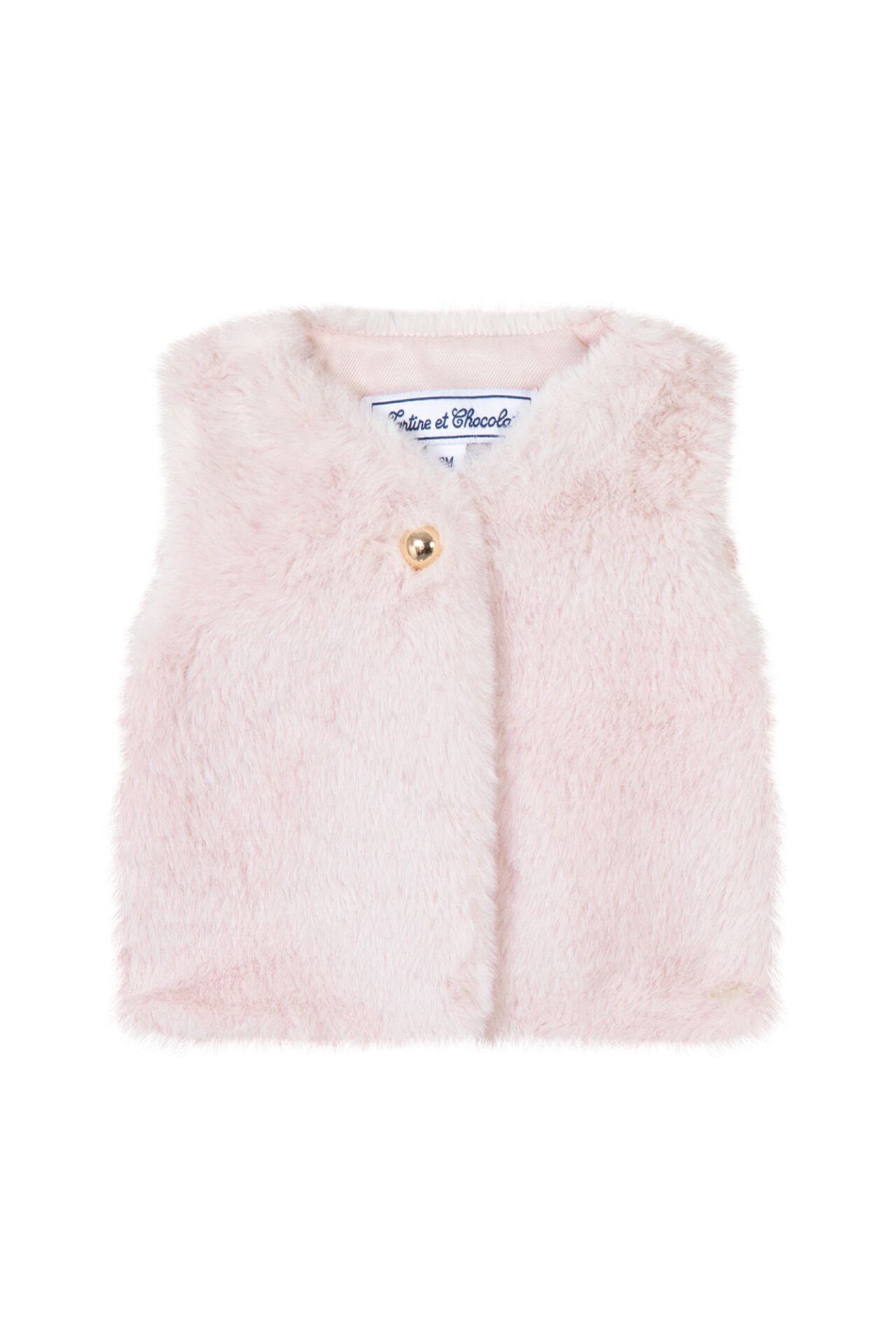 Kız Bebek Kürk Yelek