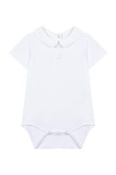 Erkek Bebek Keten Yakalı Ceremonie Body