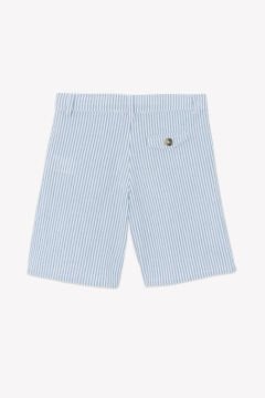 Erkek Çocuk Çizgili Coton Şort