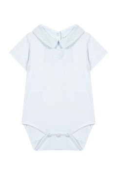 Erkek Bebek Keten Yakalı Ceremonie Body