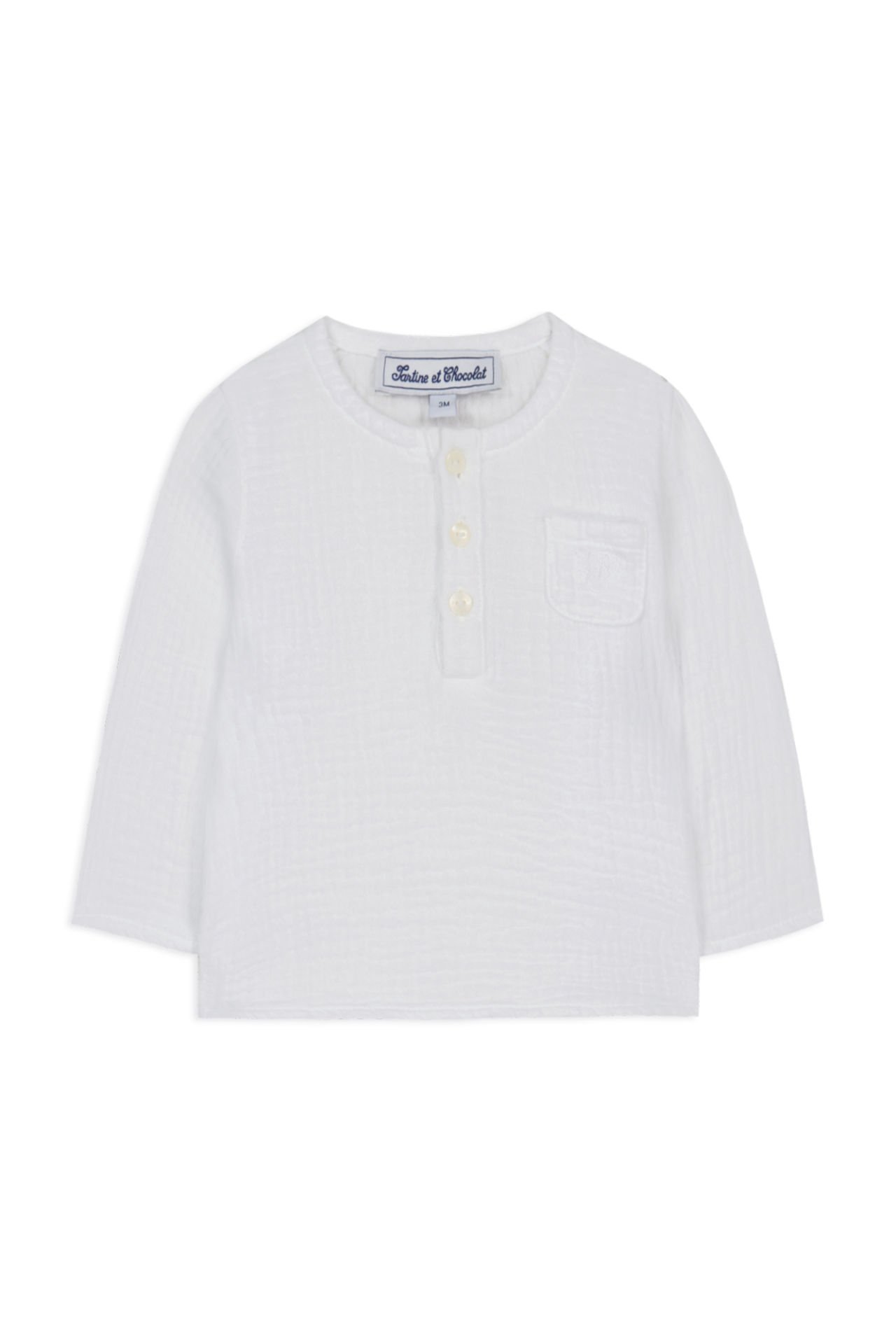 Erkek Bebek Koton Gömlek