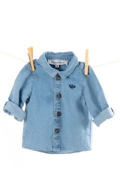 Erkek Çocuk Jean Gömlek