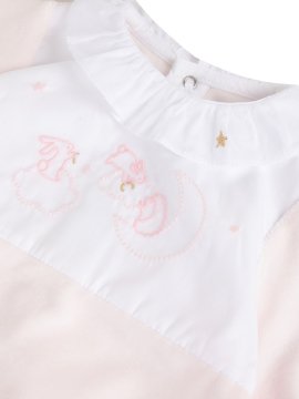 Kız Bebek Kadife Tulum