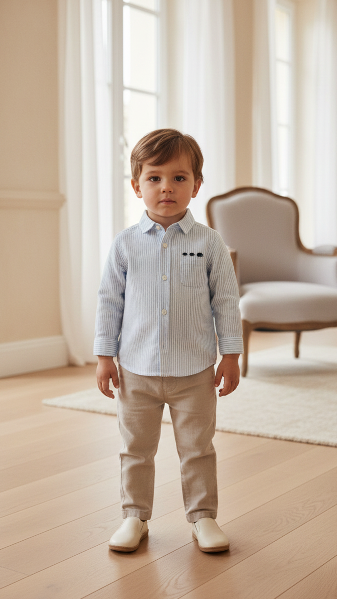 Erkek Bebek Klasik Gömlek