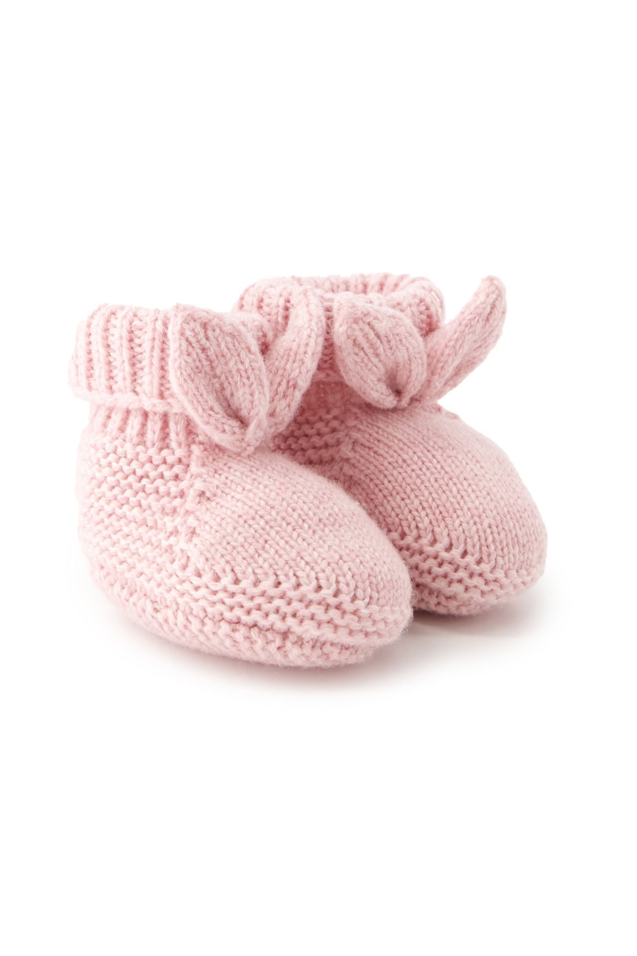 Kız Bebek Yün Triko Patik