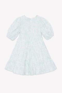 Kız Çocuk Çiçek Desenli Elbise