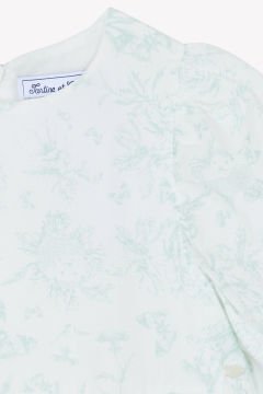 Kız Çocuk Çiçek Desenli Elbise