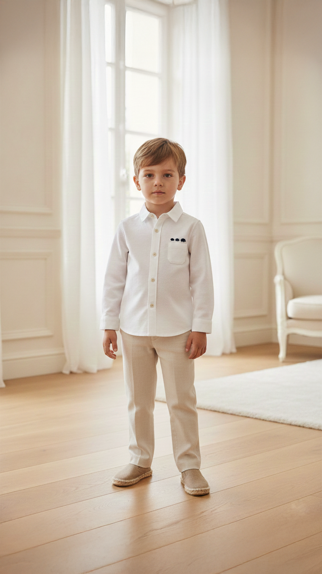 Erkek Çocuk Klasik Gömlek