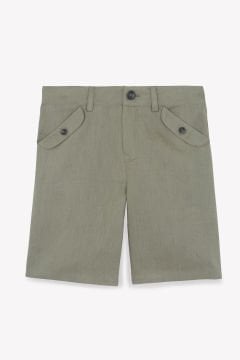 Erkek Çocuk Ceremonie Keten Şort