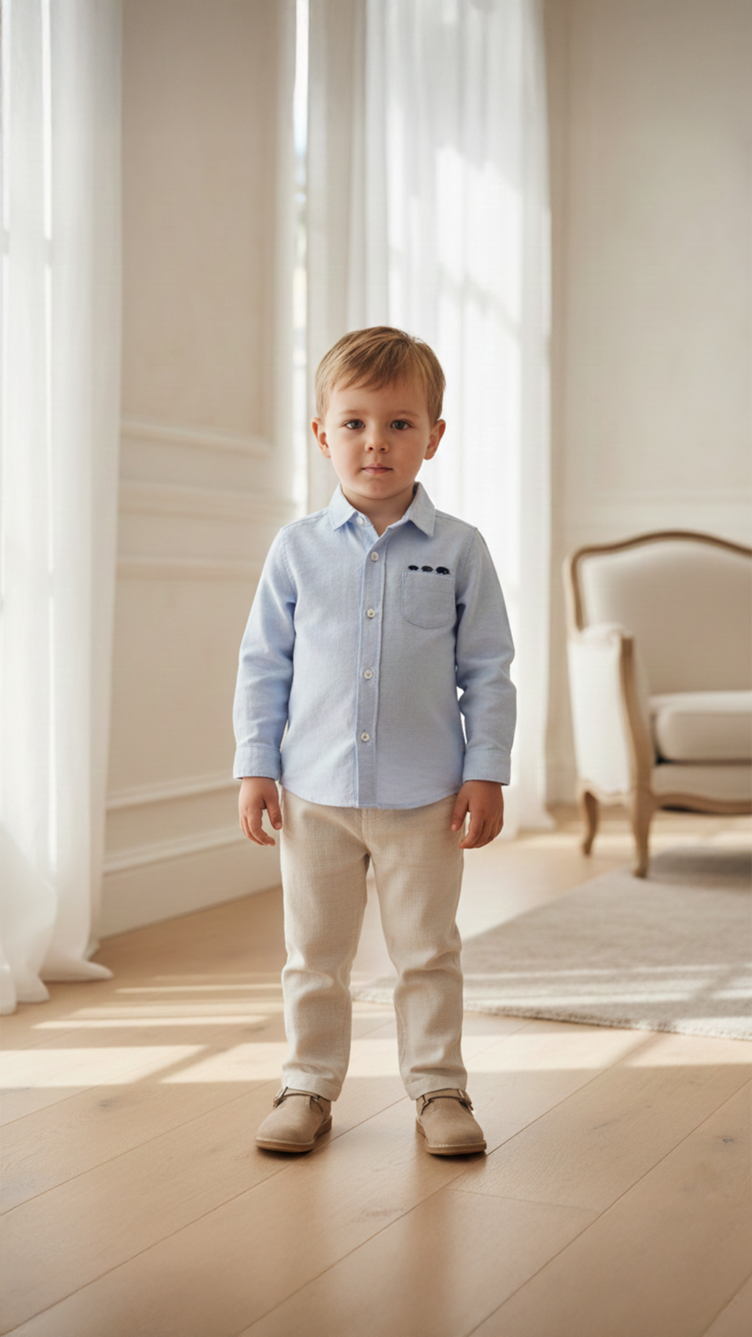 Erkek Çocuk Klasik Gömlek