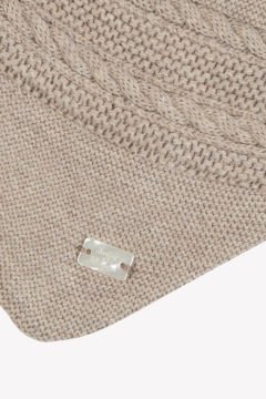 Bebek Muflunlu Triko Şapka