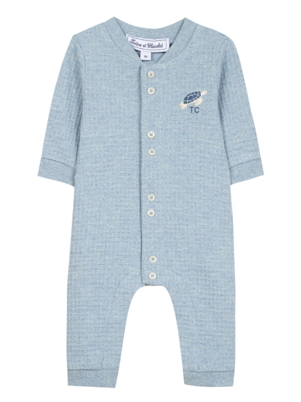 Erkek Bebek Önden Açılan Ayaksız Tulum