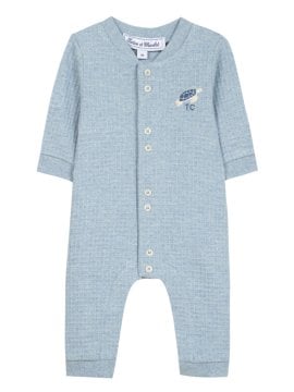 Erkek Bebek Önden Açılan Ayaksız Tulum