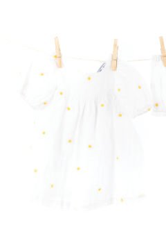 Kız Bebek Tunik + Bloomer Set