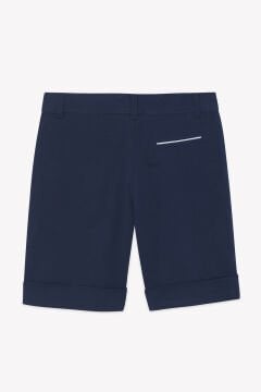 Erkek Çocuk Coton Şort Lacivert
