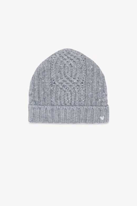 Kız Çocuk Örme Yün Şapka