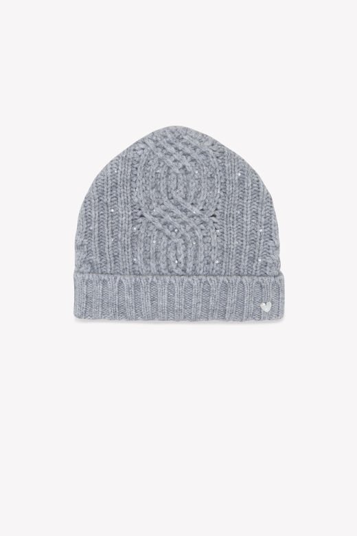 Kız Çocuk Örme Yün Şapka