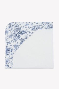 Bebek Banyo Havlusu Toile de Jouy Marine