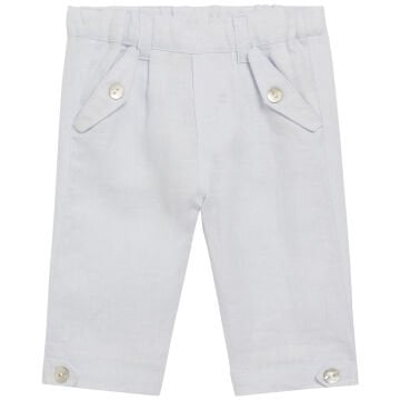 Erkek Bebek Keten Pantalon