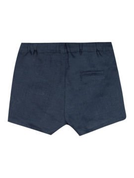 Erkek Bebek Keten Şort