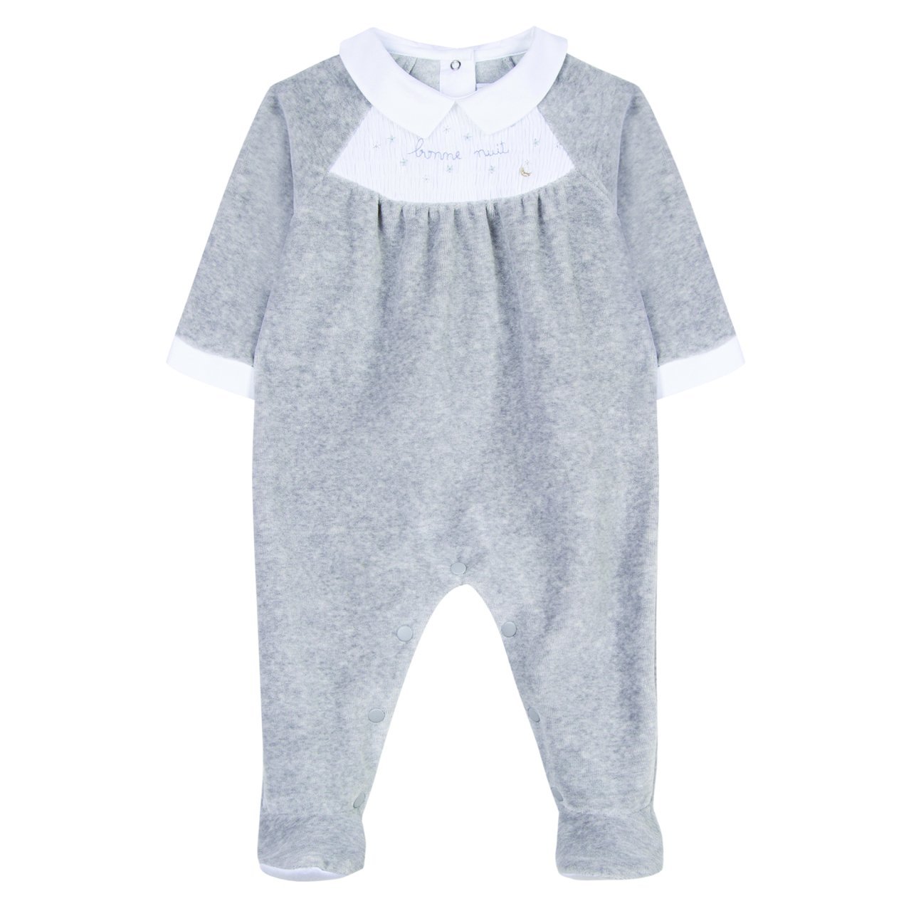 Erkek Bebek Kadife Tulum