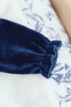 Bebek Tulum Toile de Jouy Marine