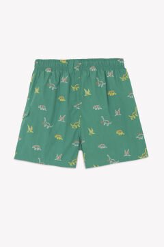 Erkek Çocuk Şort Mayo Yeşil