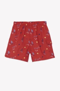 Erkek Çocuk Şort Mayo Kırmızı