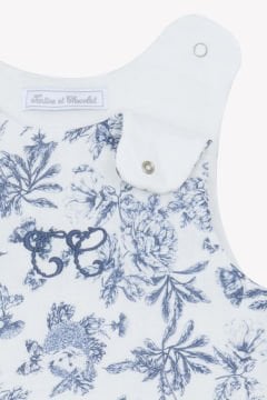 Bebek Uyku Tulumu Toile de Jouy Marine 70cm