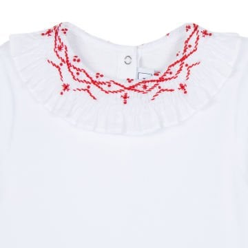 Kız Bebek Yılbaşı Temalı Kadife Tulum