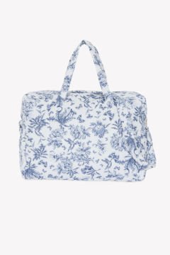 Anne Çantası Toile de Jouy Marine